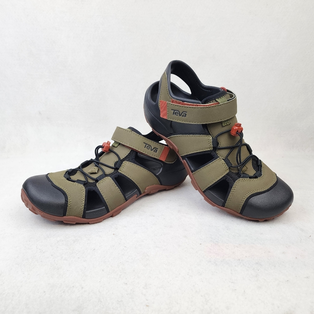 Teva Flintwood Sandal Mens US 10/ EU43 Olie Green Water Hiking Fisherman Shoes